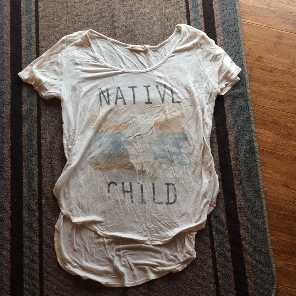 Native child short sleeve shirt